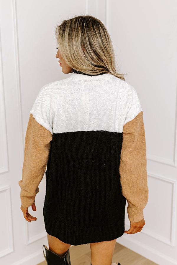 Cozy Darling Colorblock Cardigan Product Image