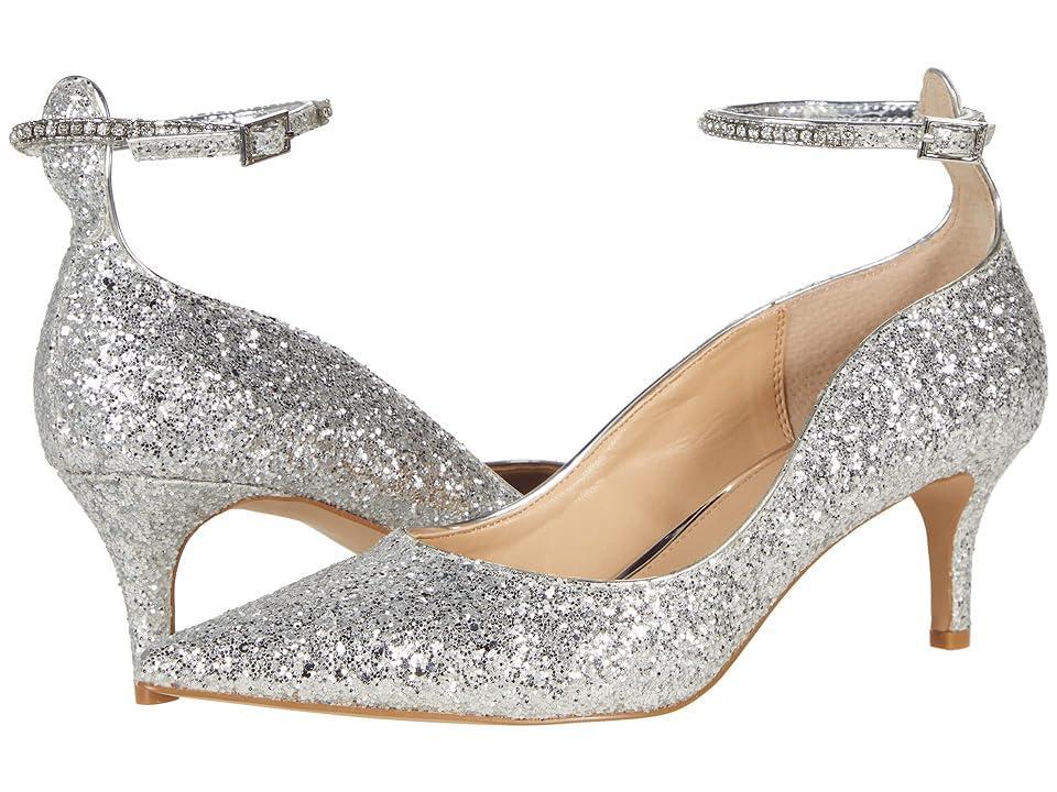 Jewel Badgley Mischka Womens Jamila Ankle Strap Evening Pumps Product Image