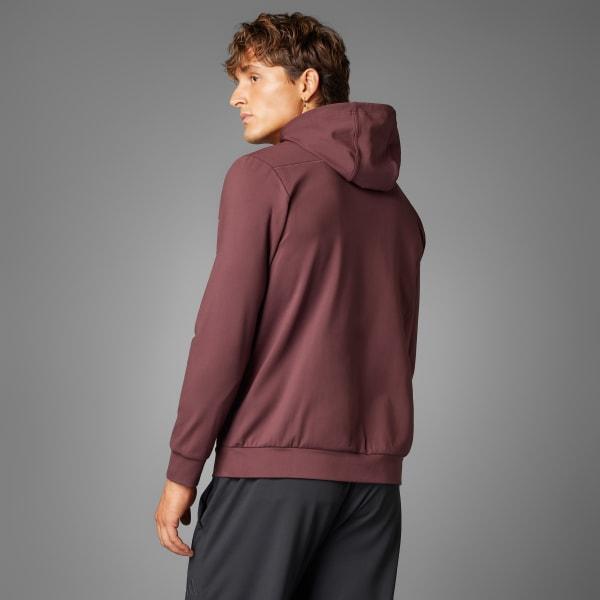 adidas Puremotion Jacket Aurora Ruby XS Mens Product Image