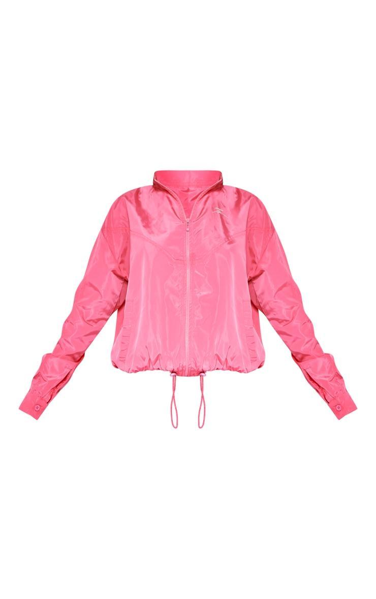 PLT SPORT Raspberry Shell Badge Zip Up Jacket Product Image