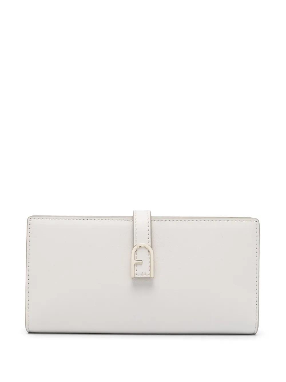 FURLA Flow Wallet In Neutrals Product Image