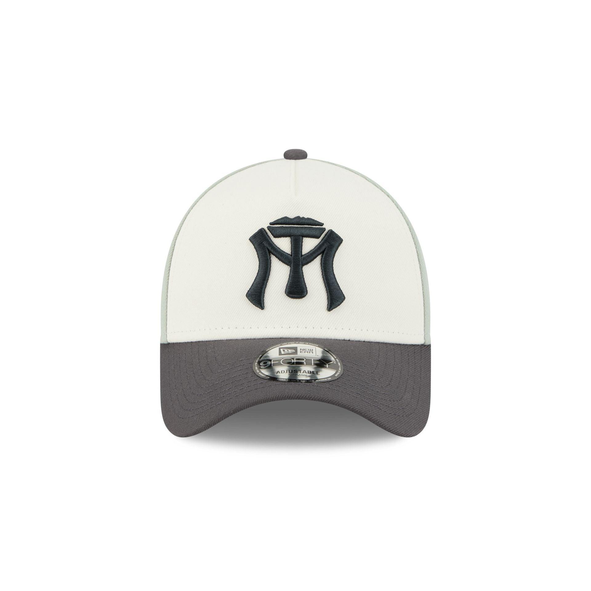 Sultanes de Monterrey Mint 9FORTY A-Frame Snapback Hat Male Product Image