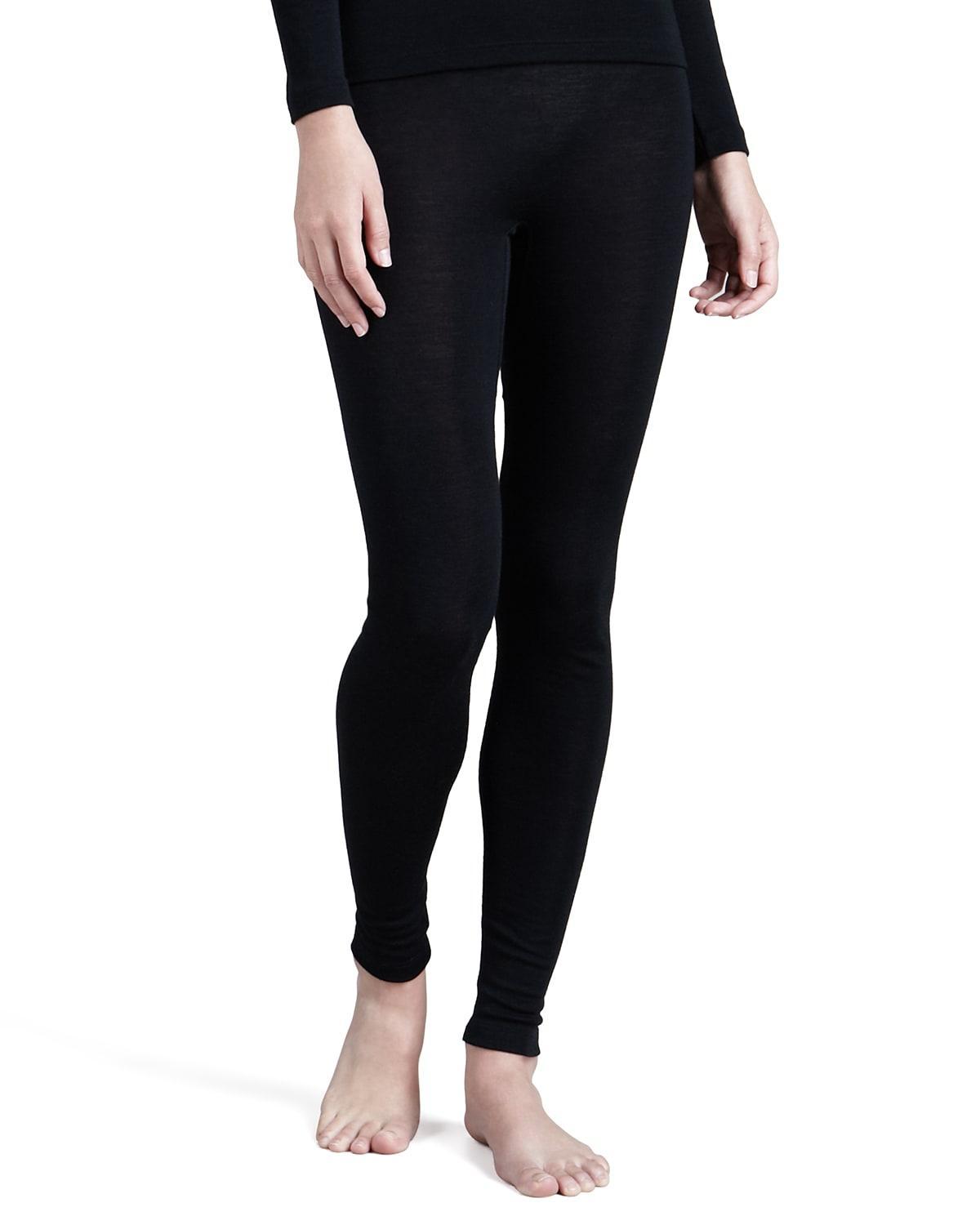 Wool & Silk Blend Leggings Product Image