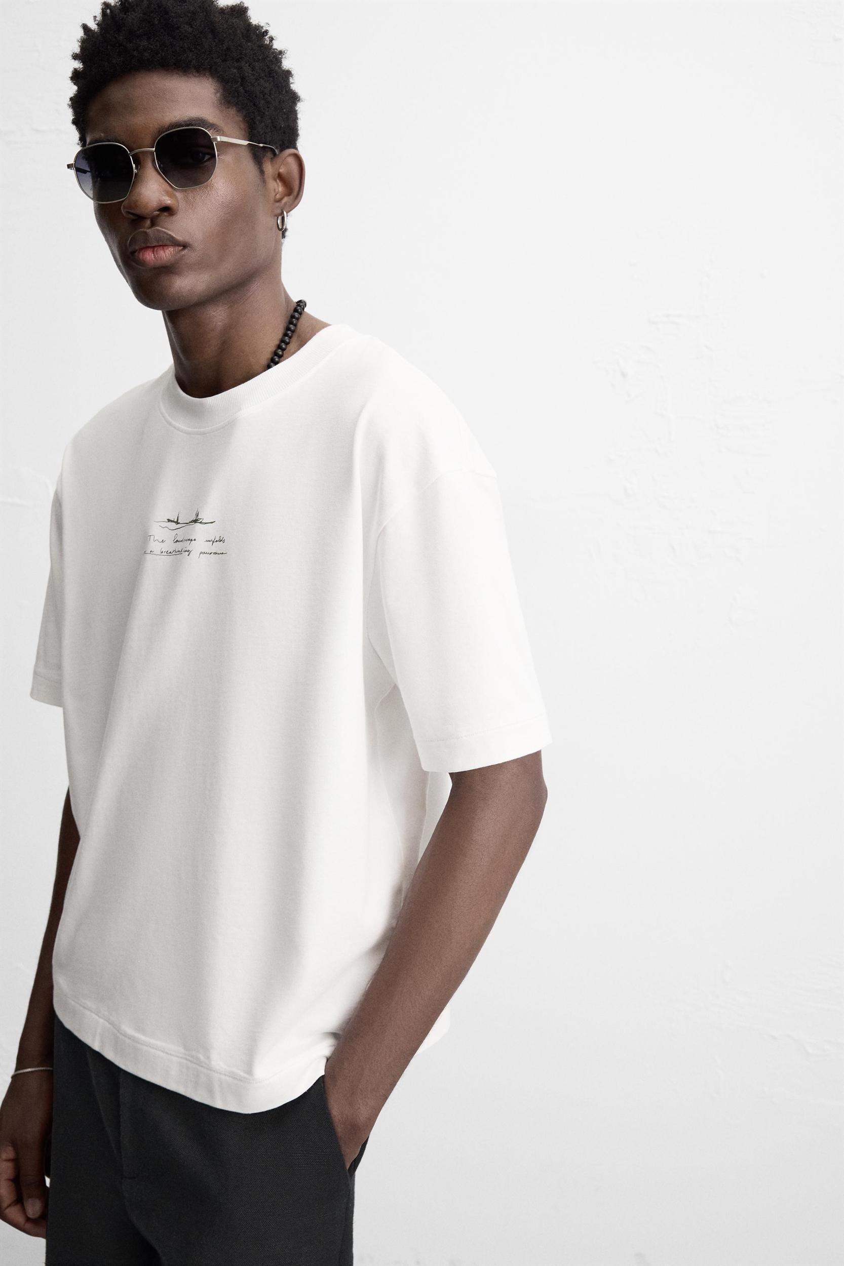 PRINTED PATCH T-SHIRT Product Image