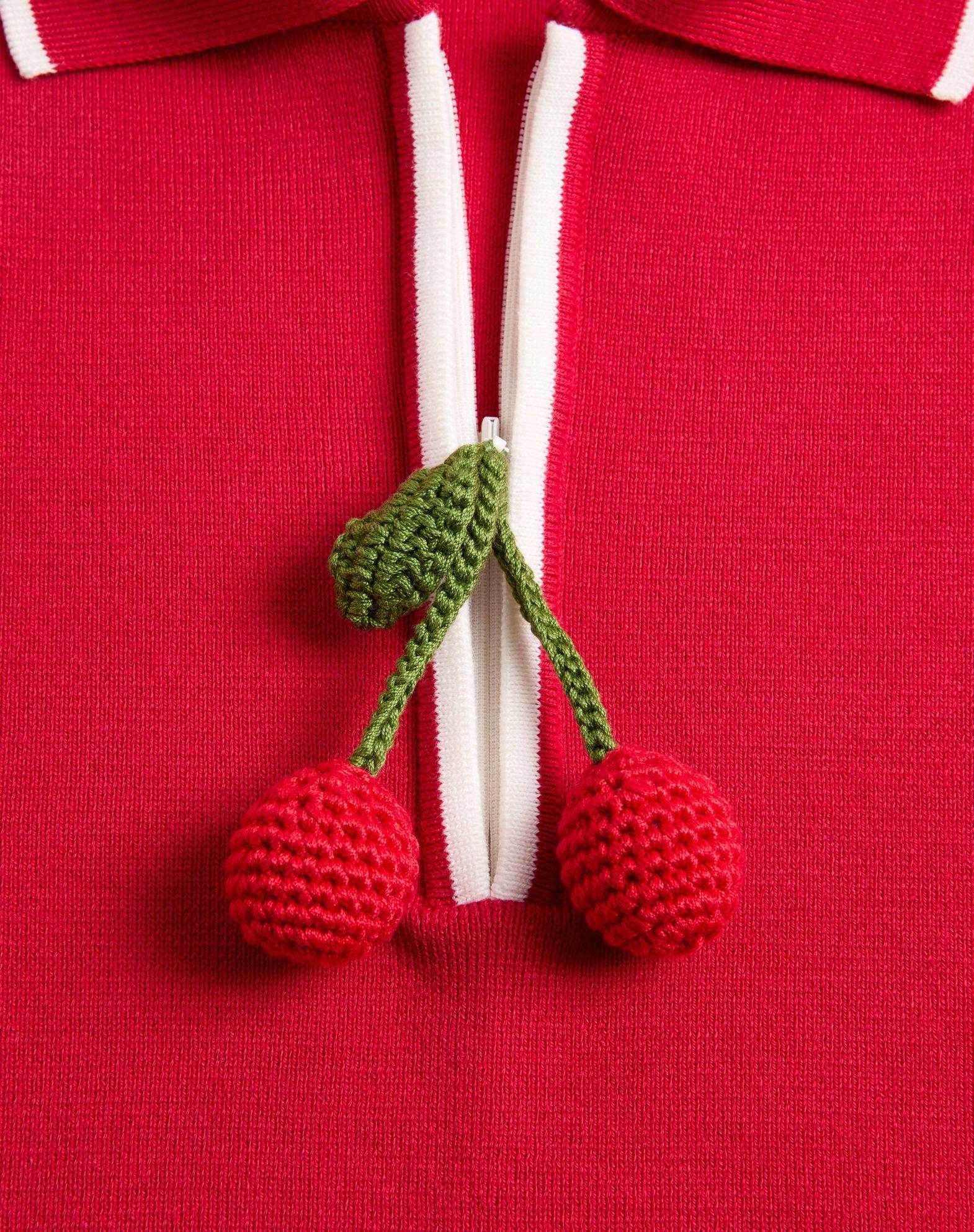 Cotton Top With Cherry Product Image