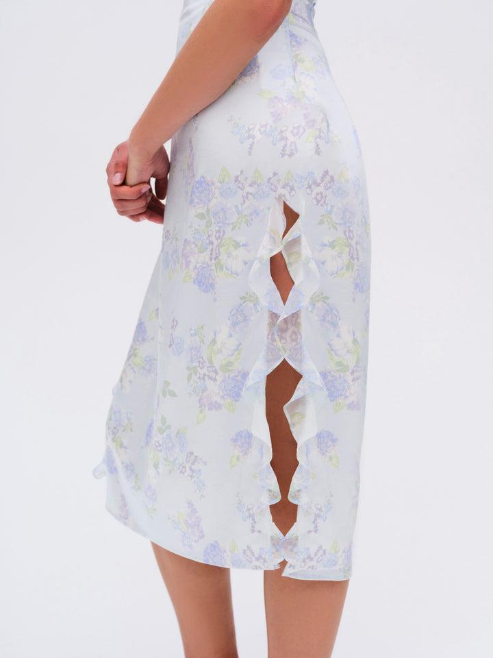 Marisa Midi Dress — Blue Product Image