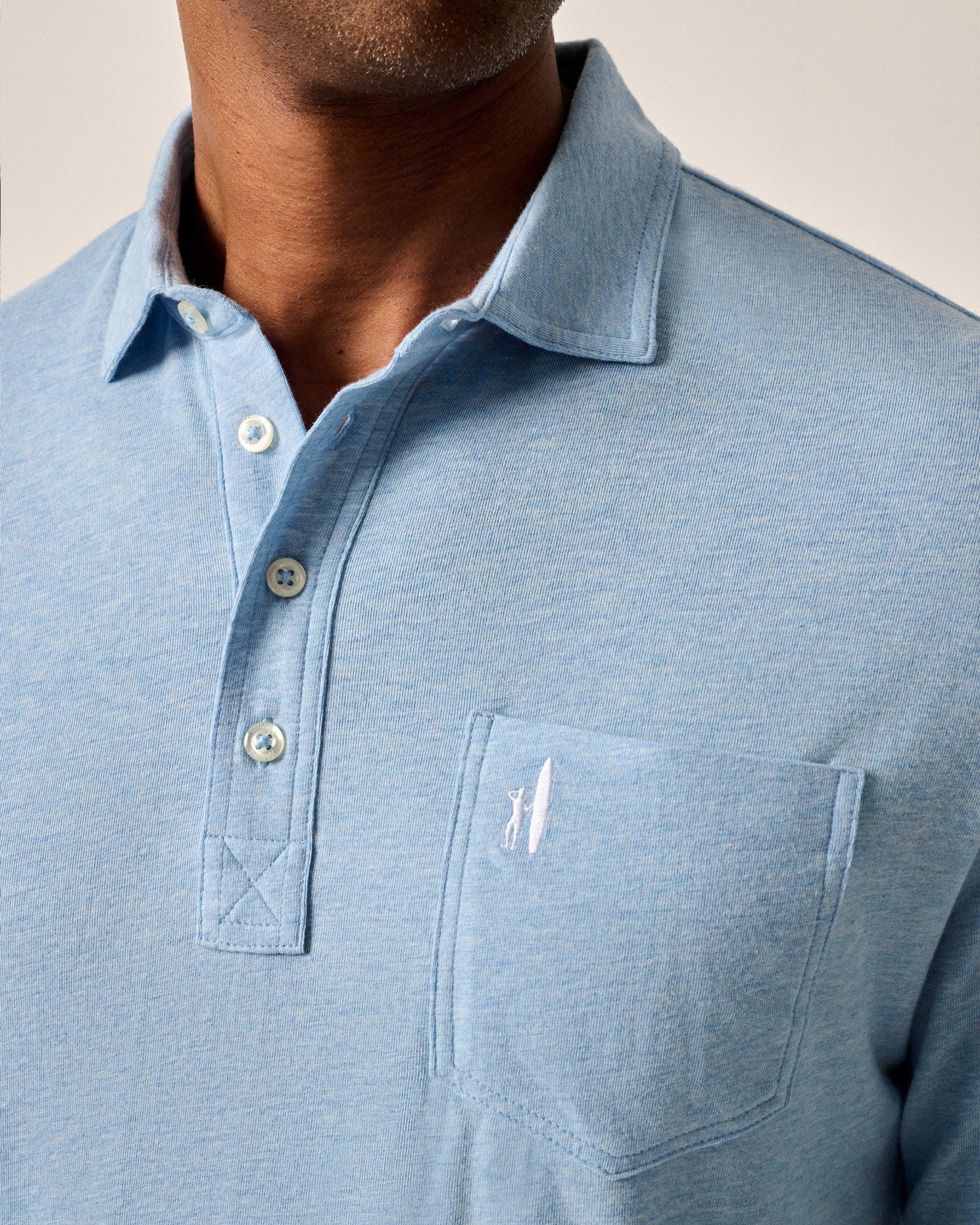 johnnie-O Cutler Long Sleeve Original 4-Button Polo Product Image