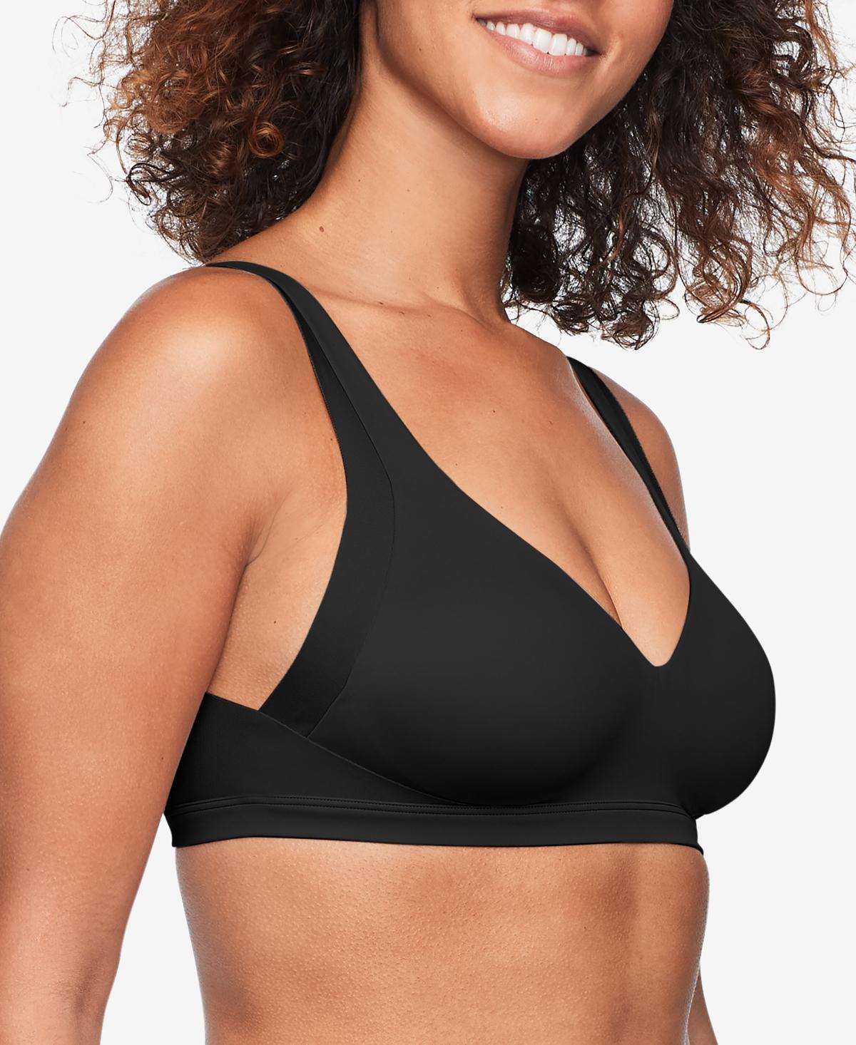 Warners No Side Effects Underarm and Back-Smoothing Comfort Wireless Lightly Lined T-Shirt Bra RA2231A, Womens Toasted Brown Product Image