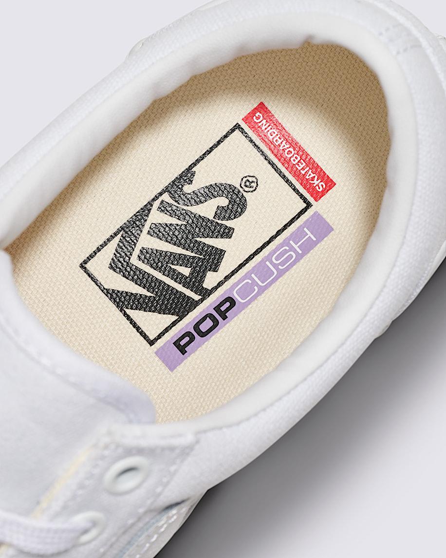 Skate Old Skool Shoe in White| Vans US Product Image