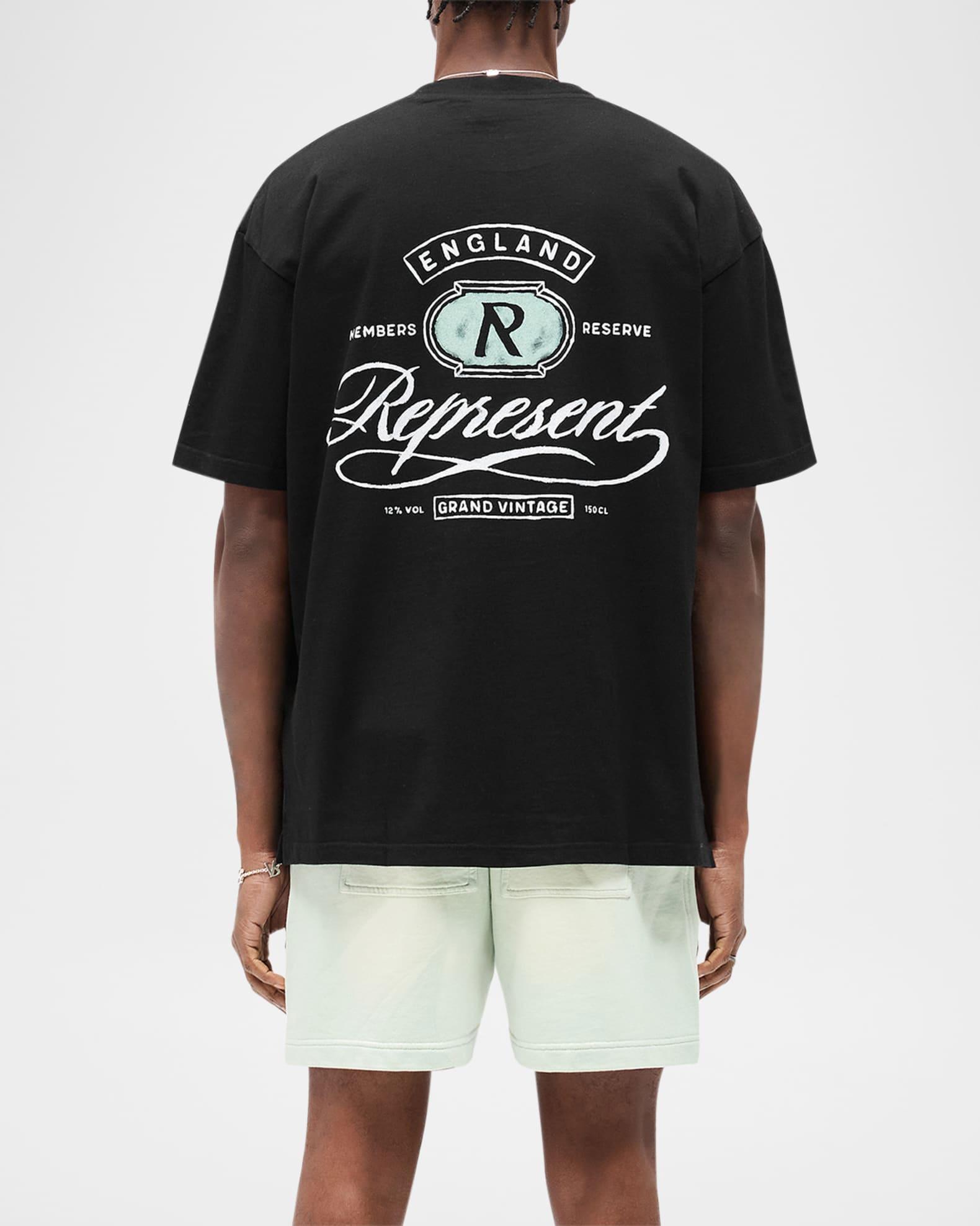 Men's Grand Vintage Hand Drawn Logo T-Shirt Product Image