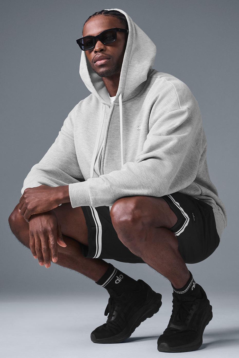 Accolade Full Zip Hoodie - Athletic Heather Grey Male Product Image