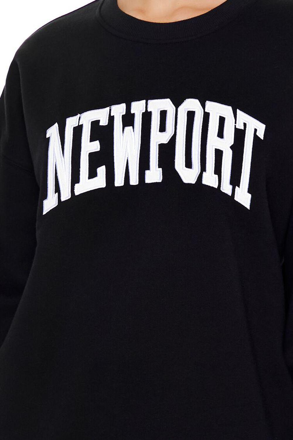 Fleece Newport Graphic Pullover | Forever 21 Product Image