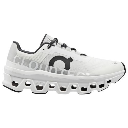 On Womens On Cloudmonster - Womens Running Shoes White/White Product Image