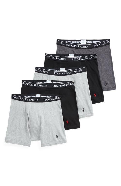 Polo Ralph Lauren Classic Cotton Assorted Boxer Briefs 5 Product Image