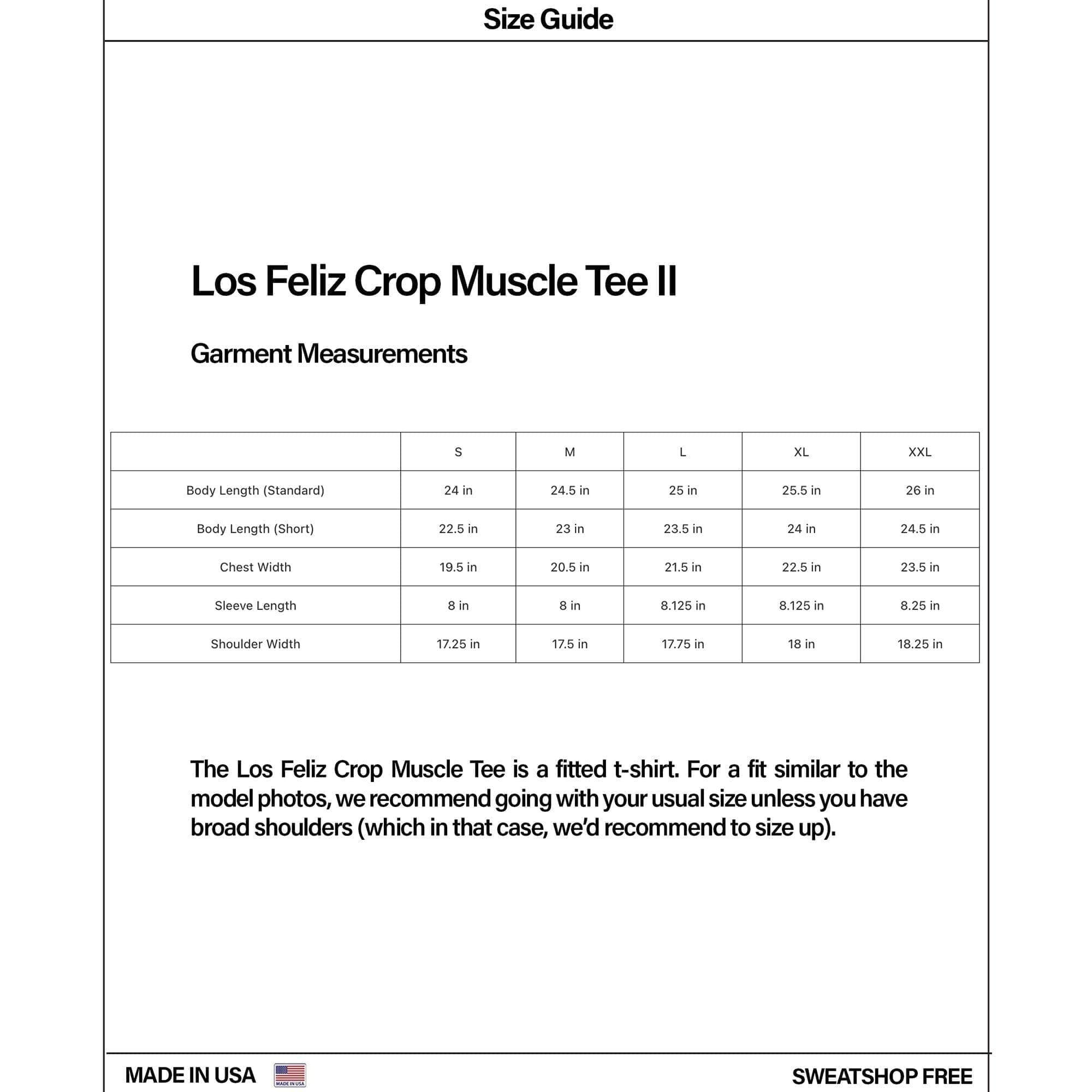 2-Pack | Los Feliz Crop Muscle Tee II Male Product Image