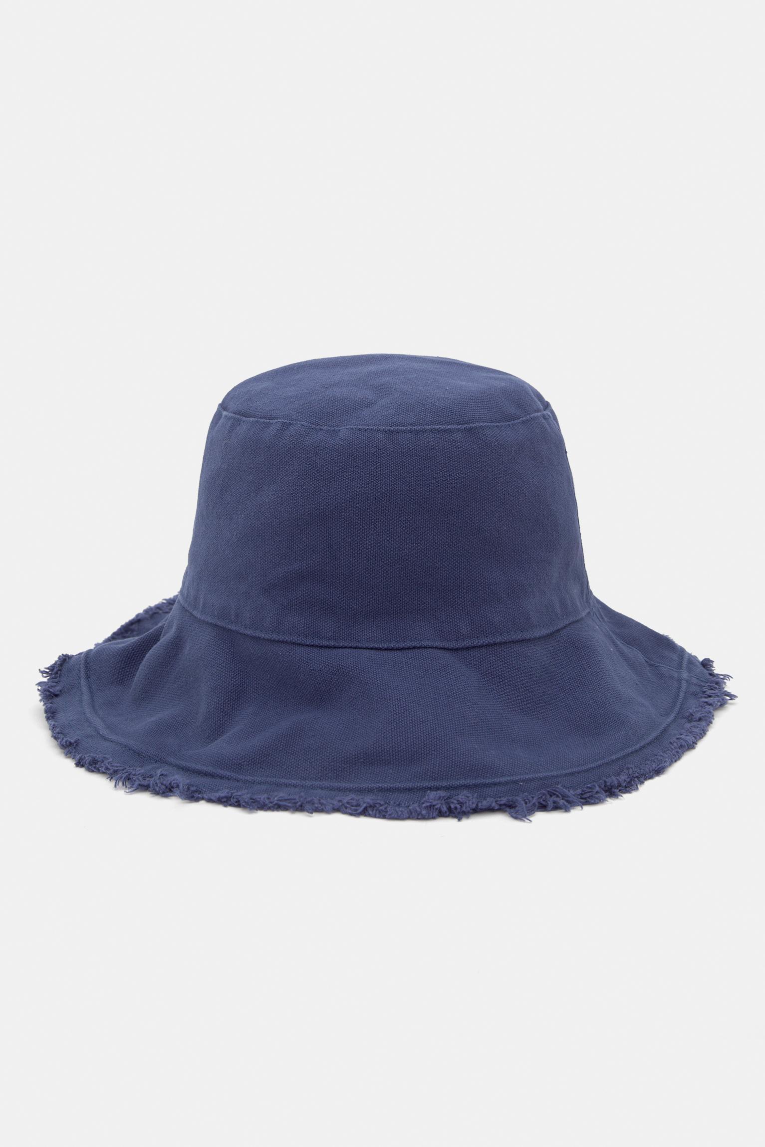 Bucket hat with fringing Product Image