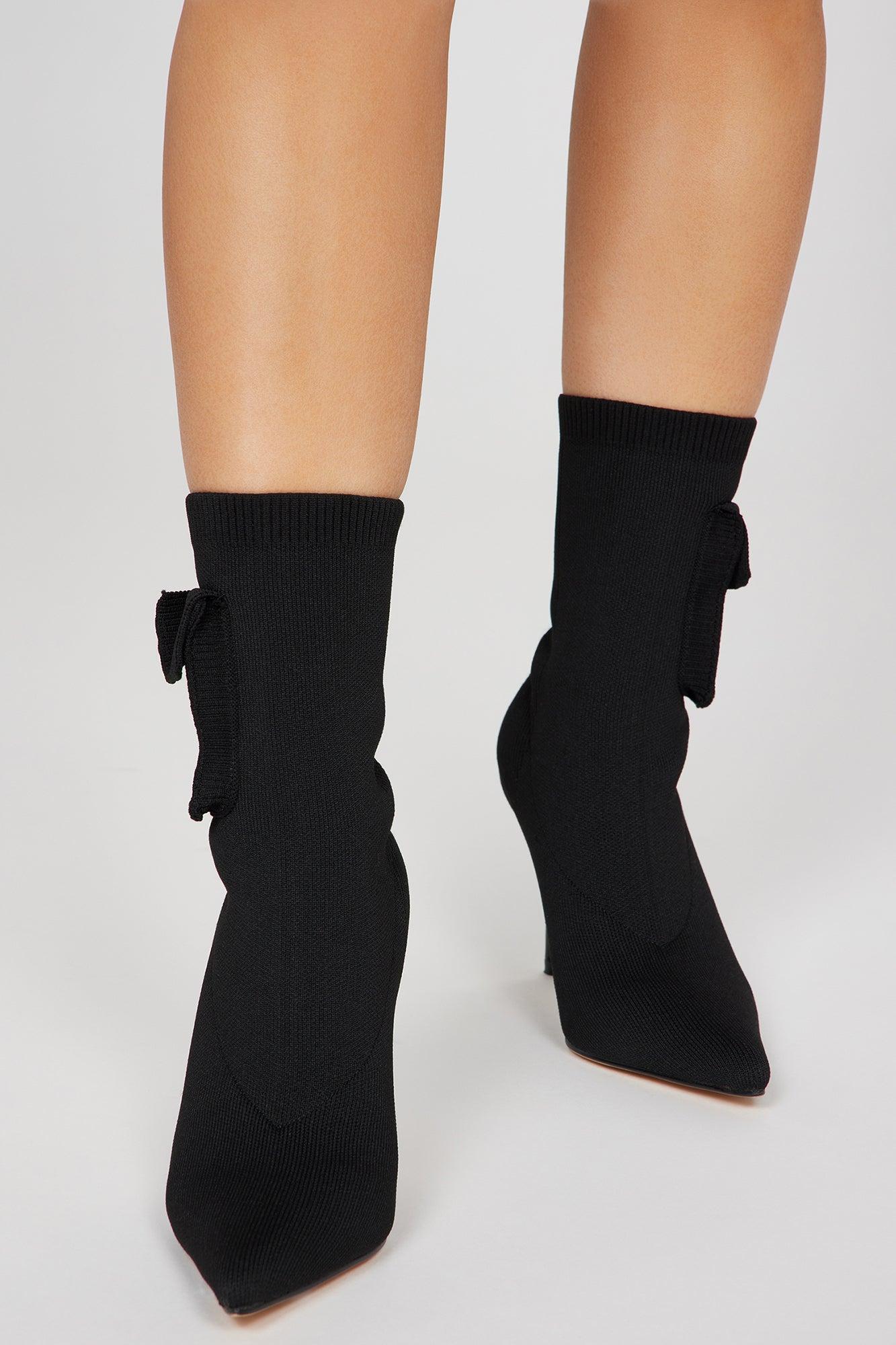 Really Going Booties - Black Product Image