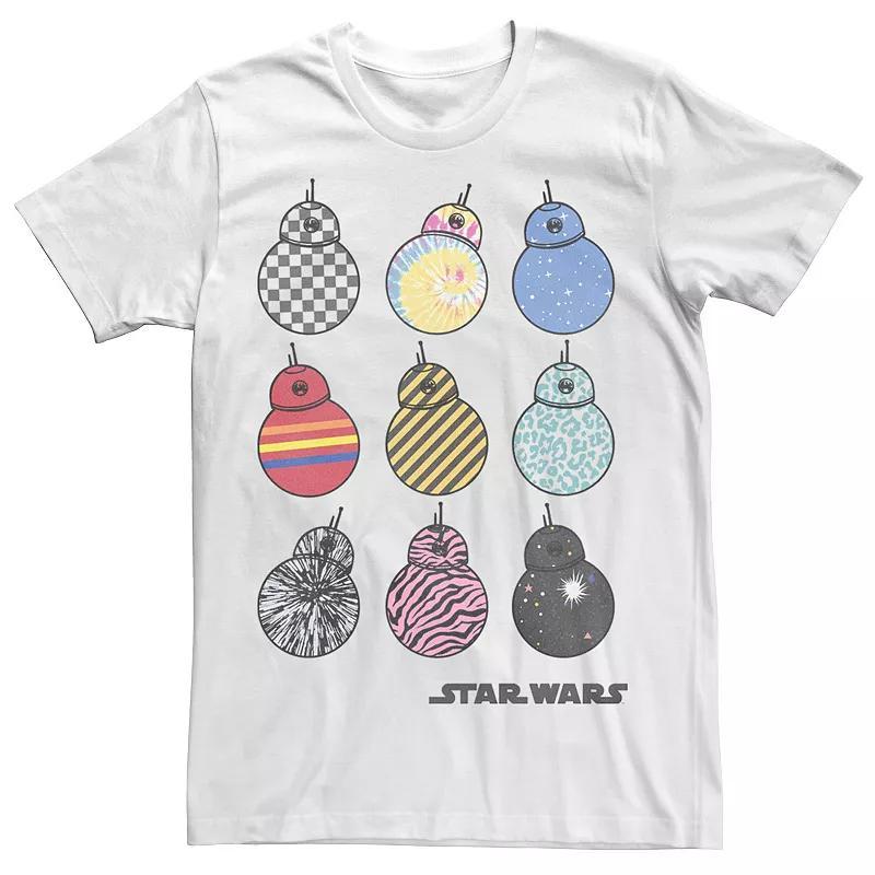 Men's Star Wars The Rise of Skywalker BB-8 Fashion Tee, Size: Small, White Product Image