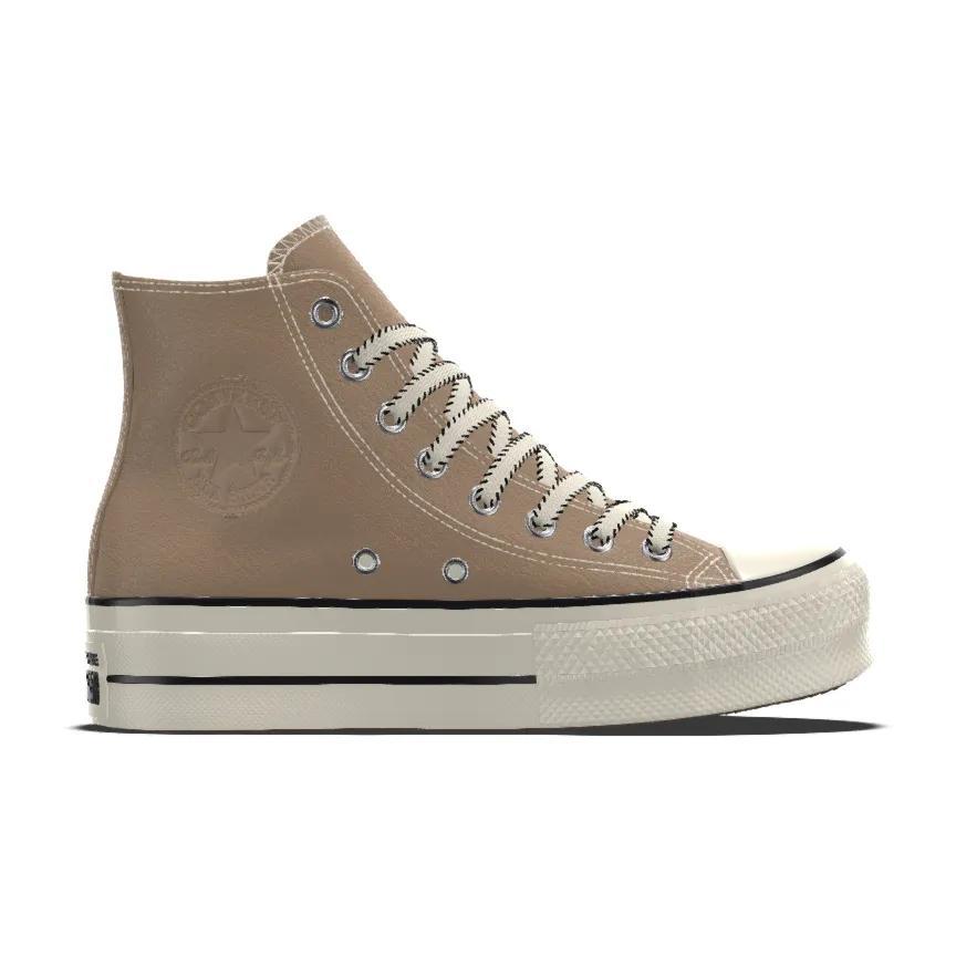 Custom Chuck Taylor All Star Lift Platform Leather By You Product Image