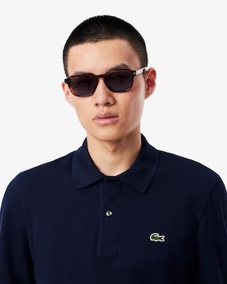 Classic Fit Long Sleeved L.12.12 Polo Shirt Product Image