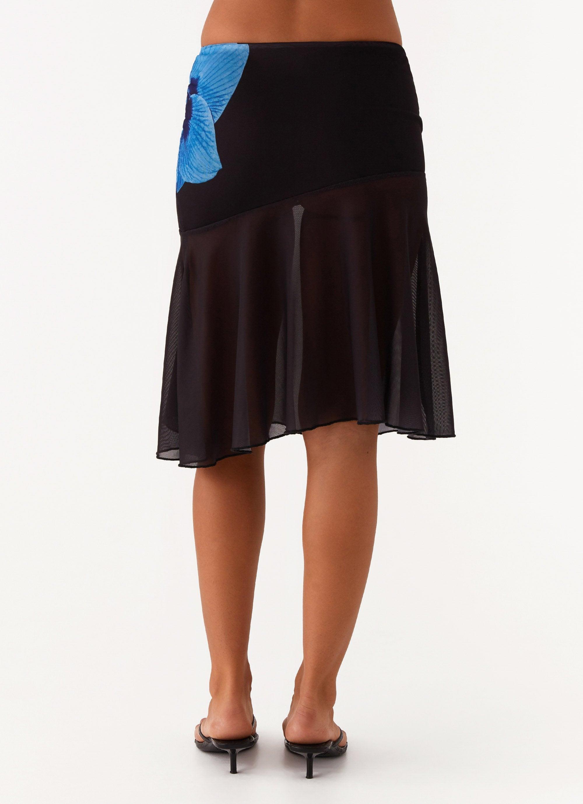 Indie Midi Skirt - Black Product Image