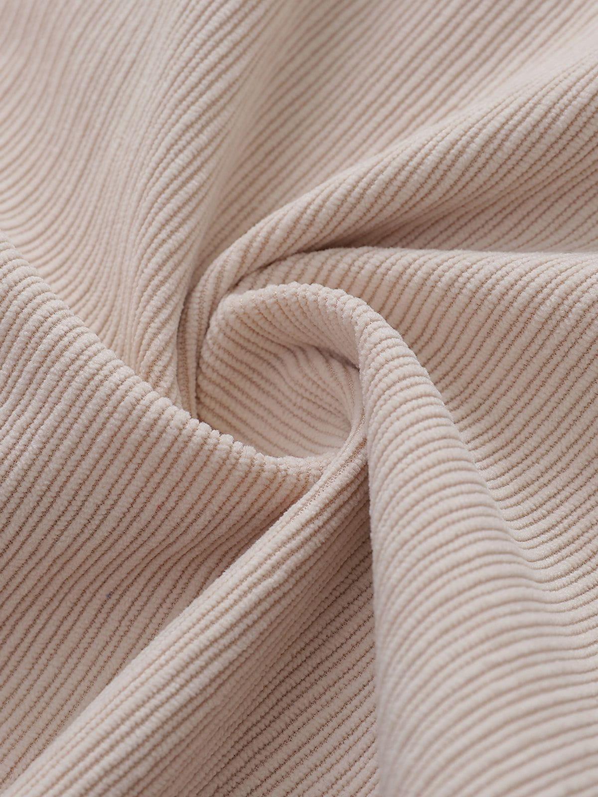 Aelfric Eden Embroidery Kitten Corduroy Shirt Product Image