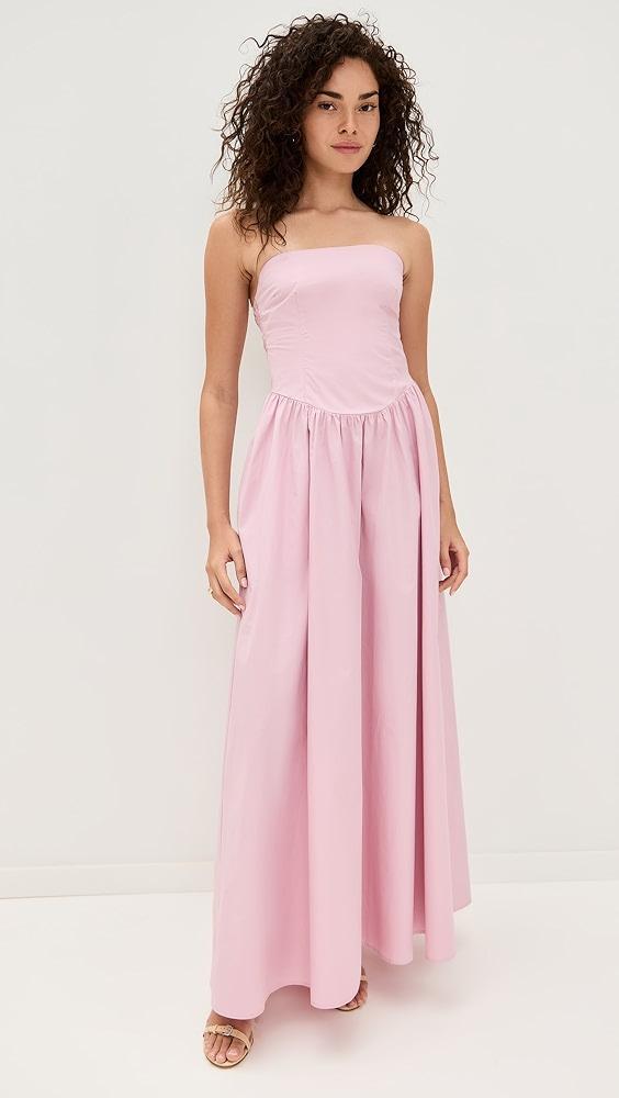 Susana Monaco Poplin Drop Waist Tube Dress | Shopbop Product Image