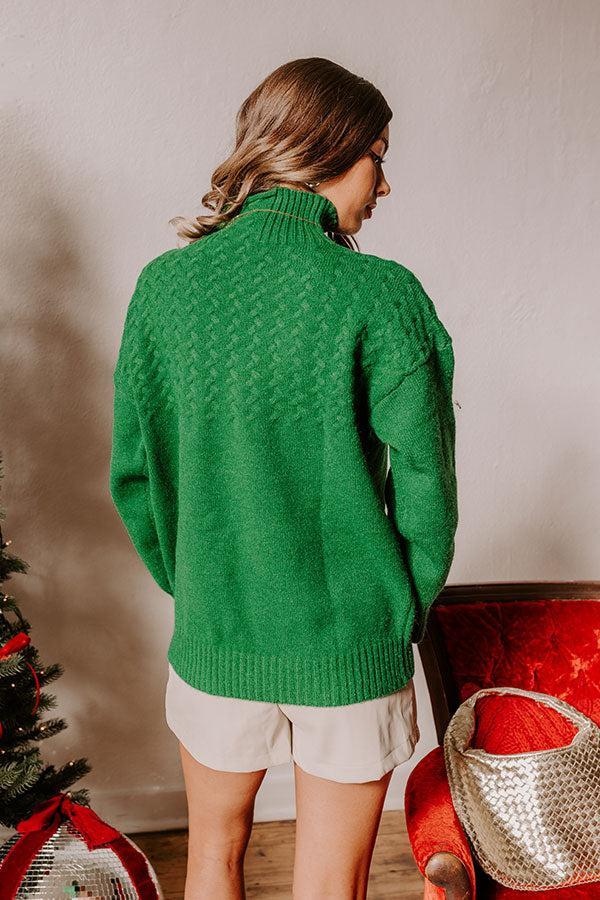 Evergreen Dreams Knit Sweater Product Image