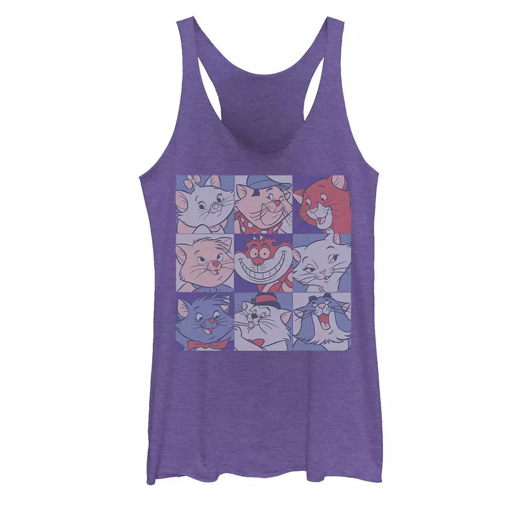 Juniors' Disney Cats Squared Group Shot Tank Top, Girl's,  Product Image