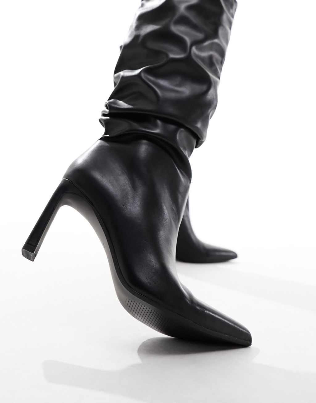 Bershka slouchy heeled boots Product Image