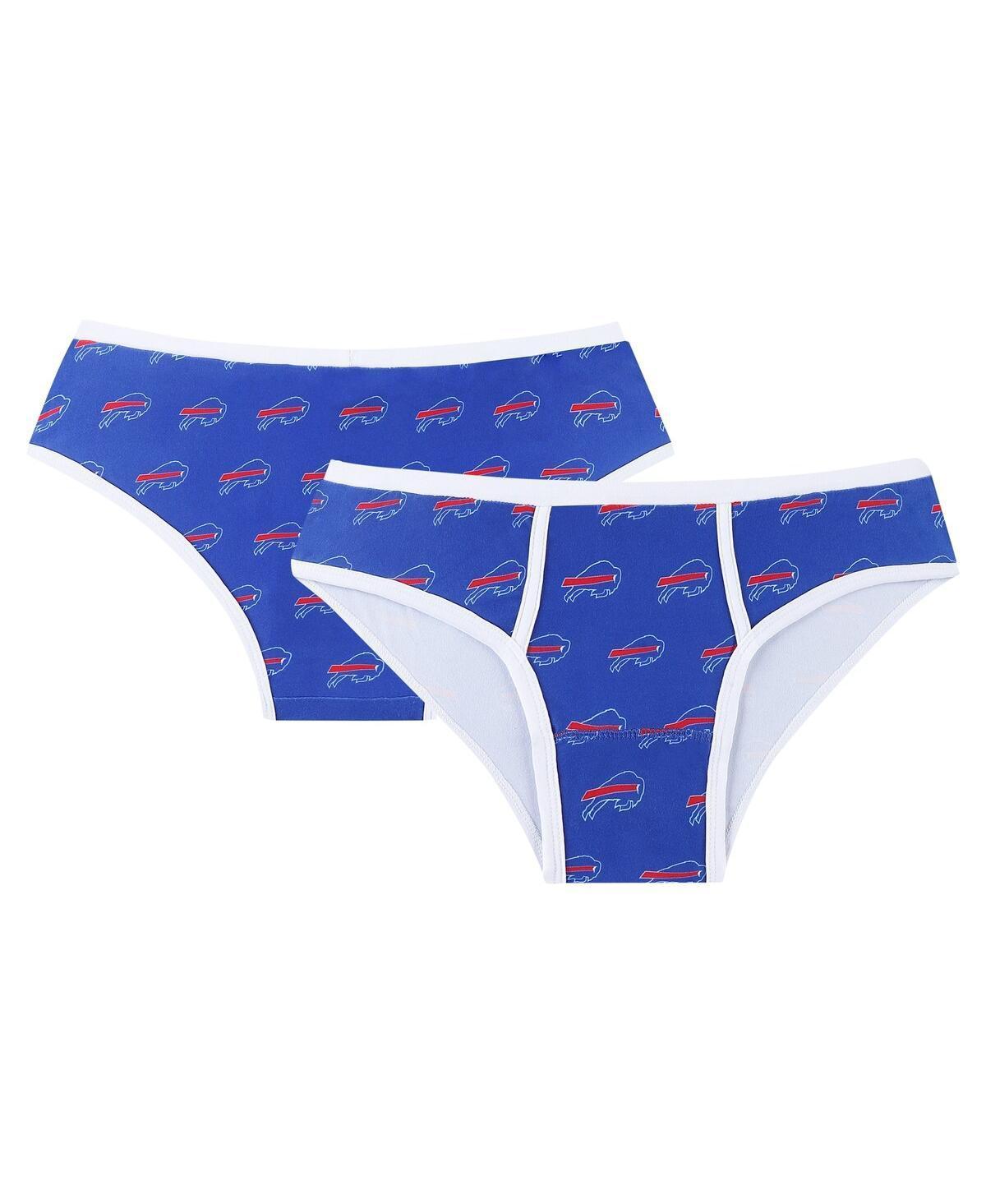 Womens Concepts Sport Royal Buffalo Bills Gauge Allover Print Knit Panties Product Image