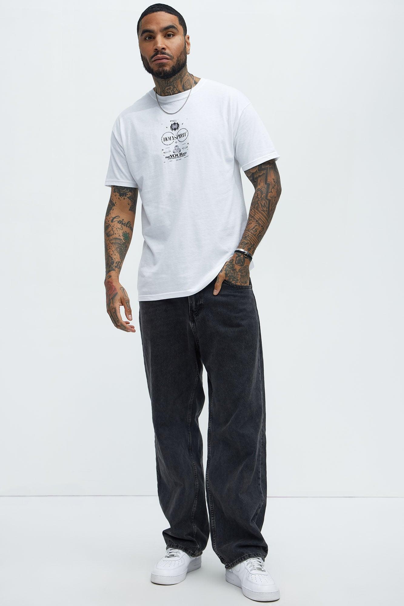 Find Your Soul Short Sleeve Tee - White Product Image