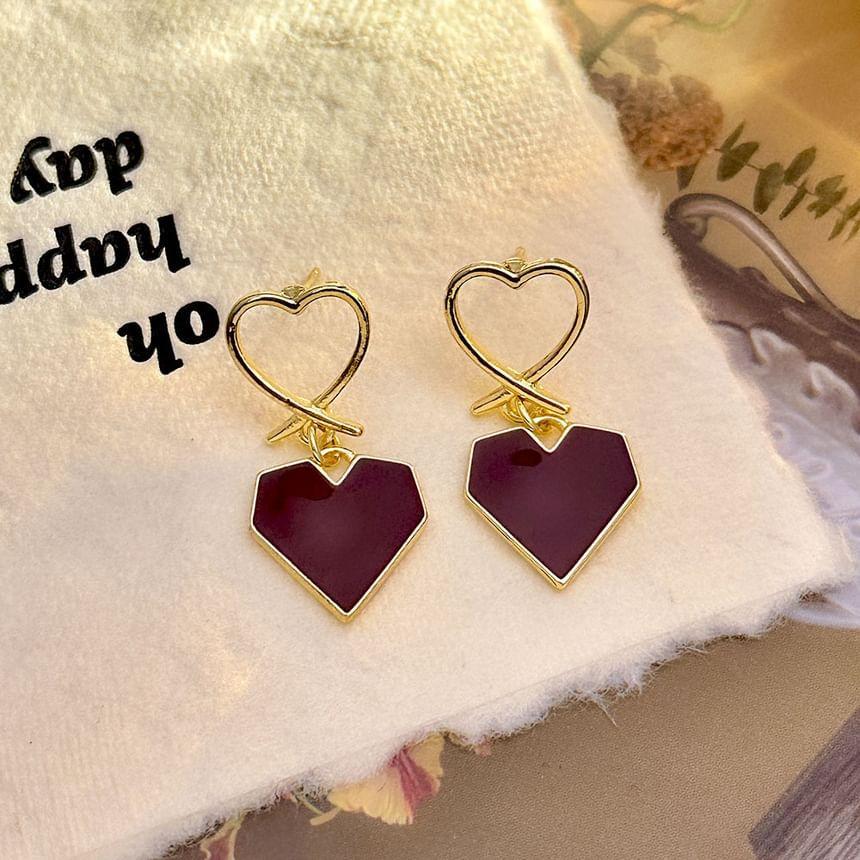 Heart Drop Earring Product Image