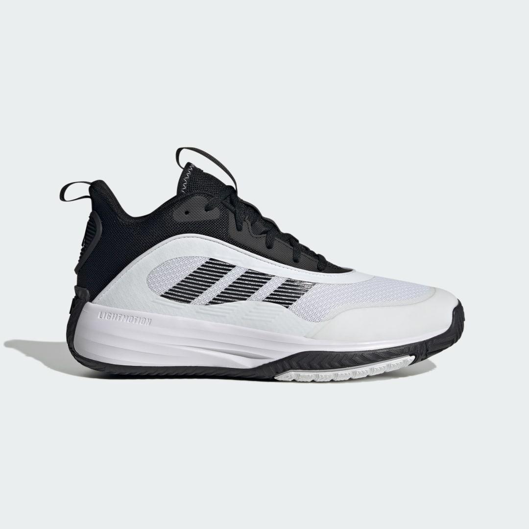 adidas Own The Game 3.0 Black/Black) Men's Basketball Shoes Product Image