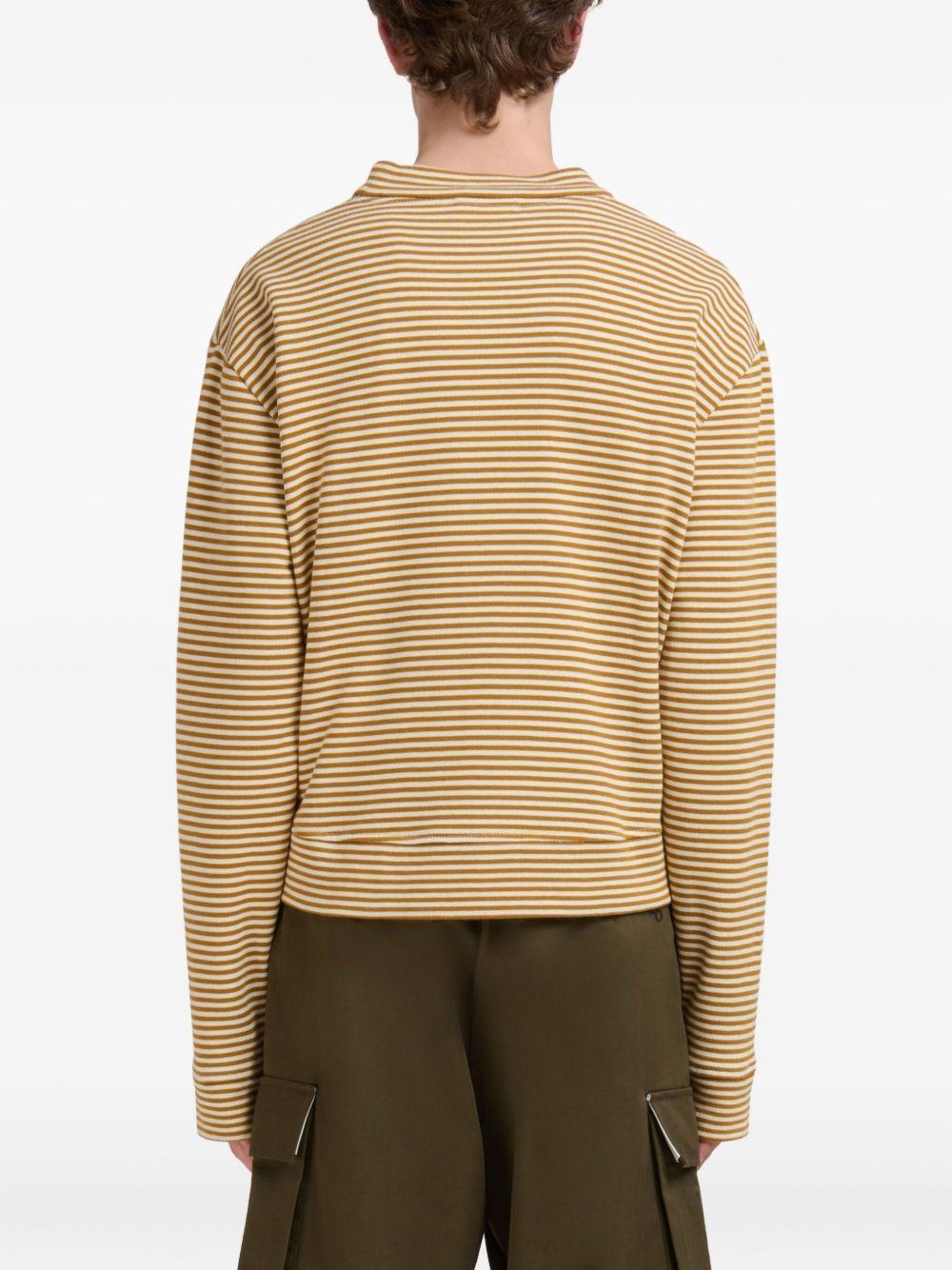 striped button-up cardigan Product Image