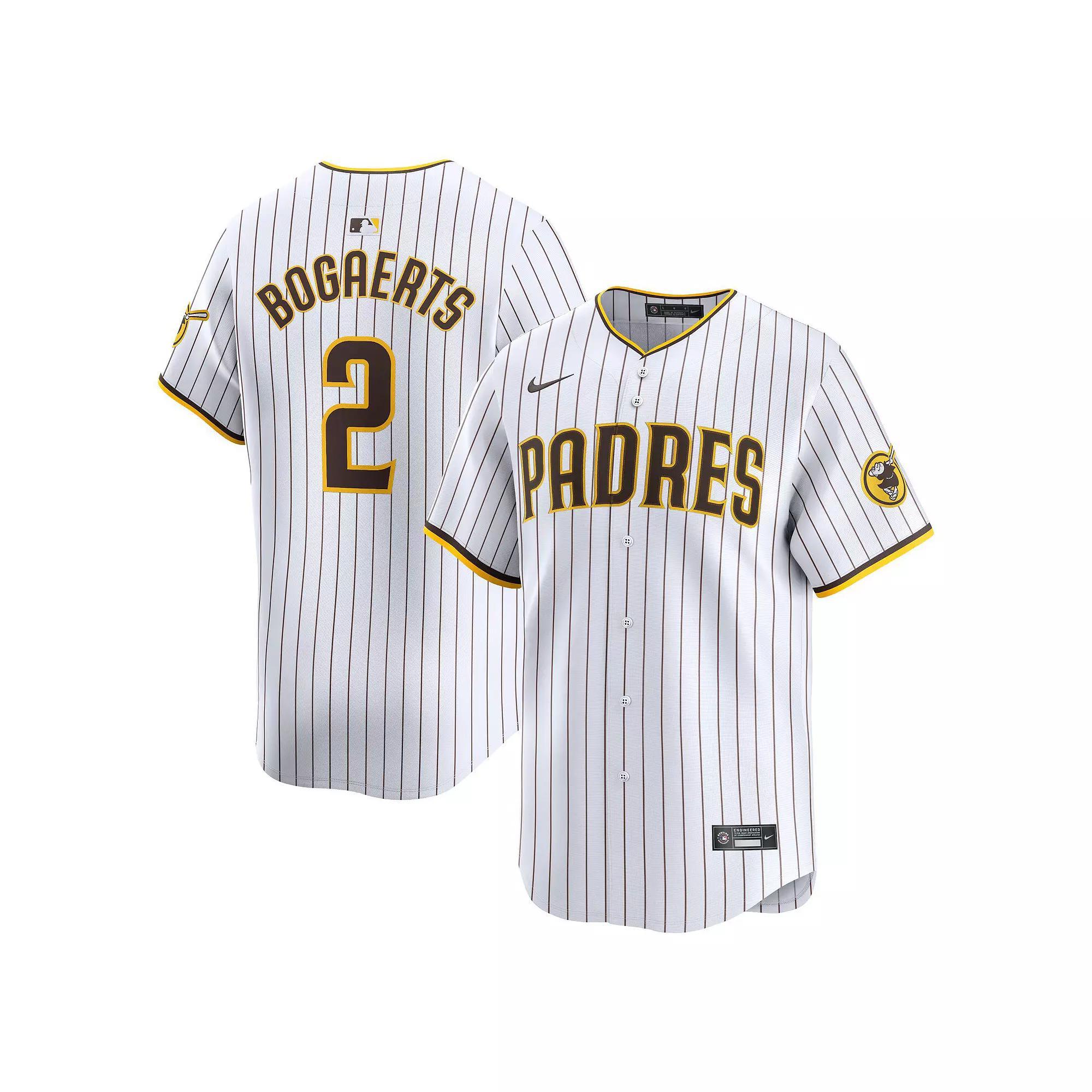 Men's Nike Xander Bogaerts White San Diego Padres Home Limited Player Jersey, Size: Large Product Image