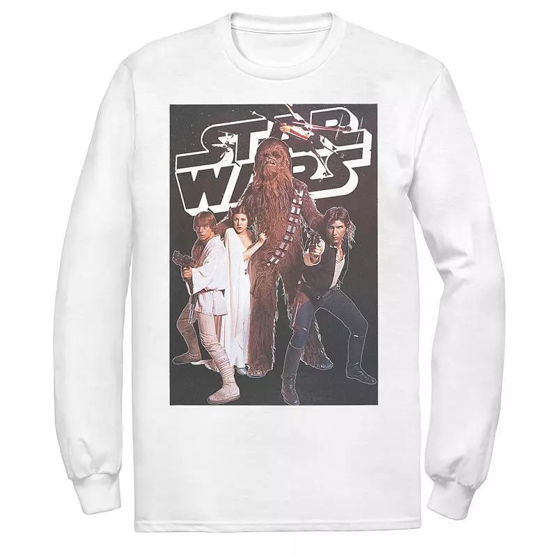 Mens Star Wars Vintage Group Poster Tee Product Image