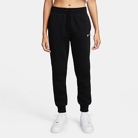 Womens Nike Sportswear Phoenix Fleece Mid-Rise Sweatpants | FZ7626-010 Product Image