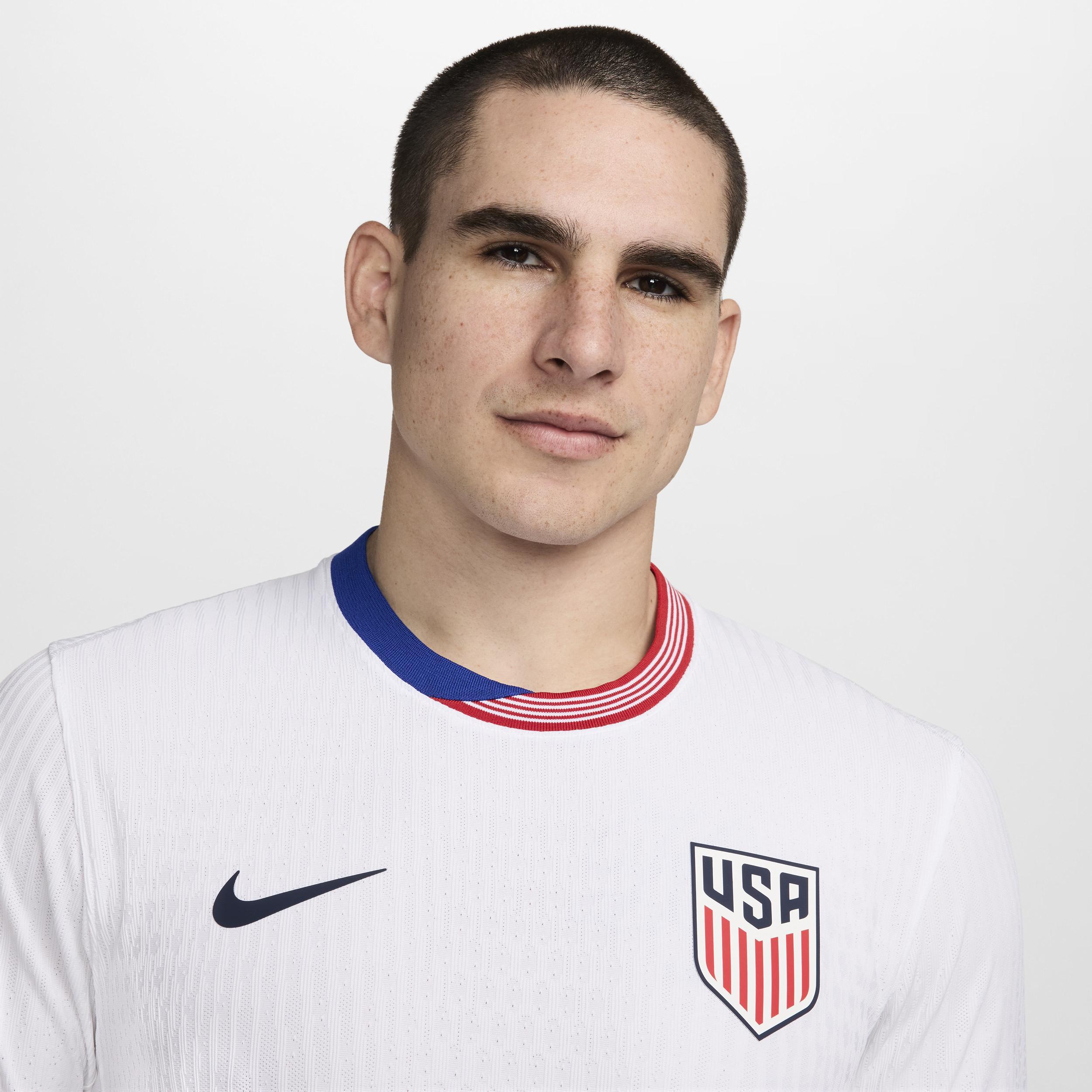 USMNT 2024 Match Home Nike Mens Dri-FIT ADV Soccer Authentic Jersey | FJ4265-100 Product Image