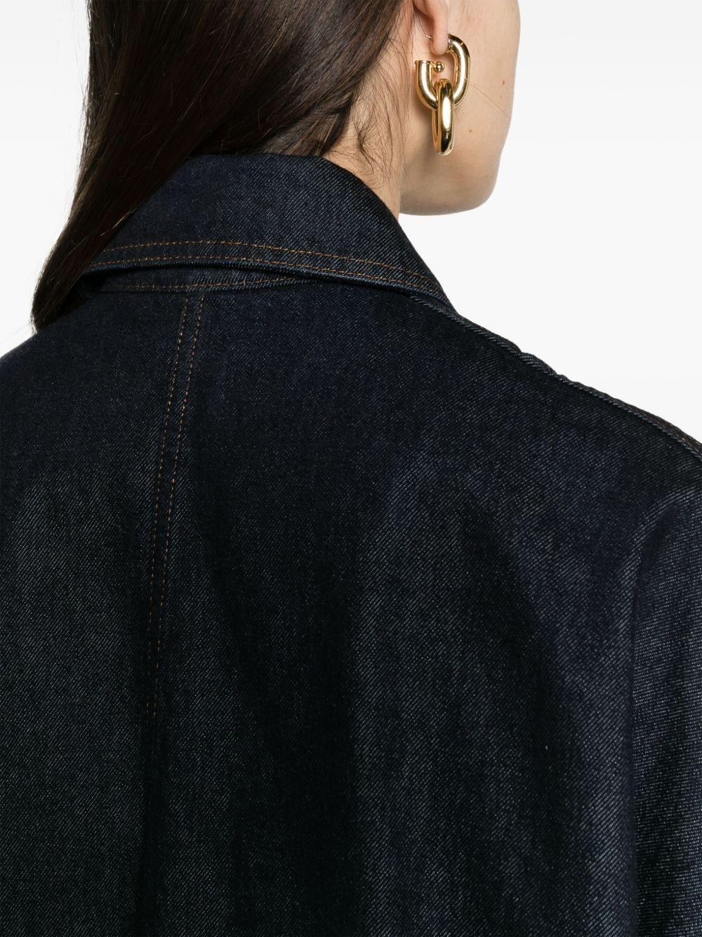 denim overshirt jacket Product Image