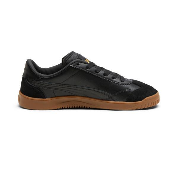 PUMA Club 5v5 Lux Women's Sneakers in Black/Gold Product Image