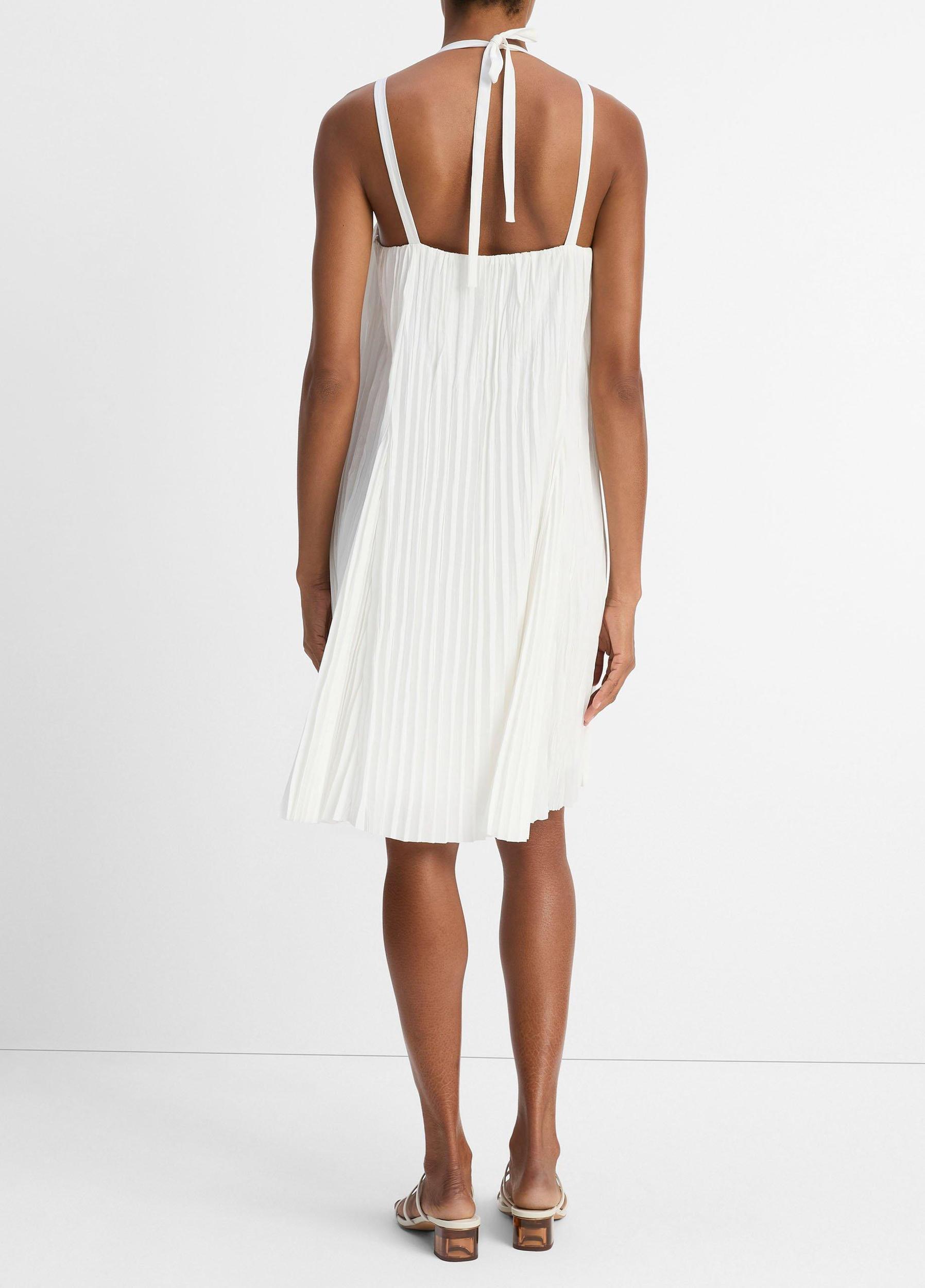 Pintuck Pleated A-Line Dress Product Image