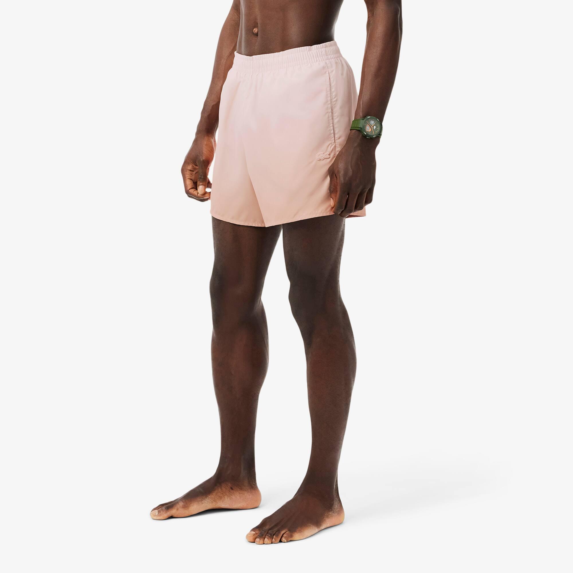 Short Ombré Print Swim Trunks Product Image