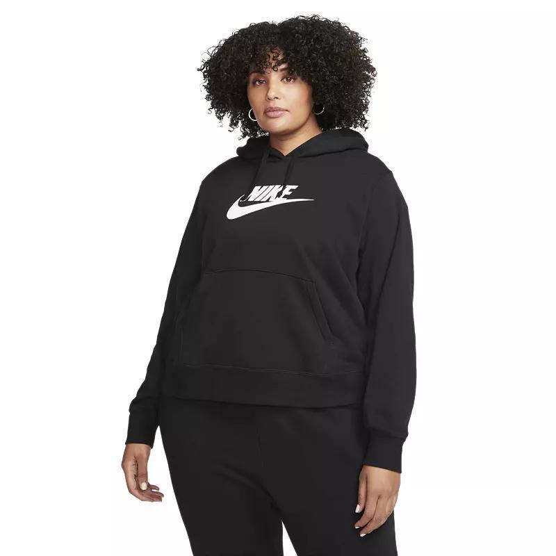 Womens Nike Sportswear Club Fleece Pullover Hoodie (Plus Size) Product Image