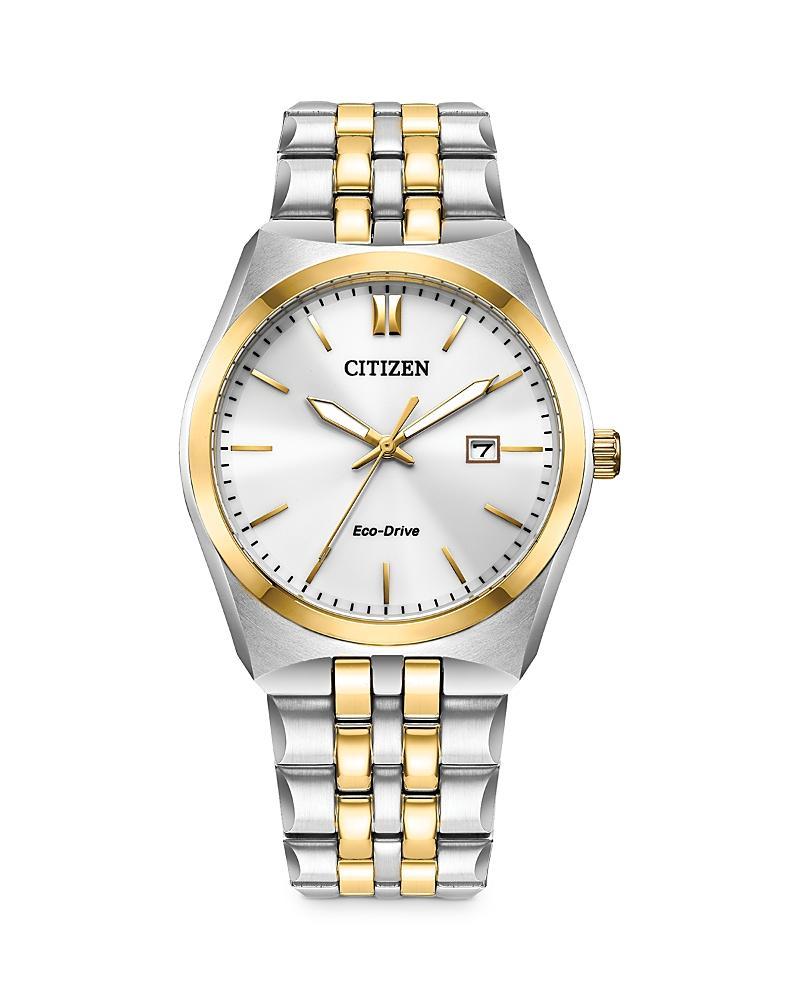 Citizen Eco-Drive Corso Mens Stainless Steel Watch, 40mm Product Image