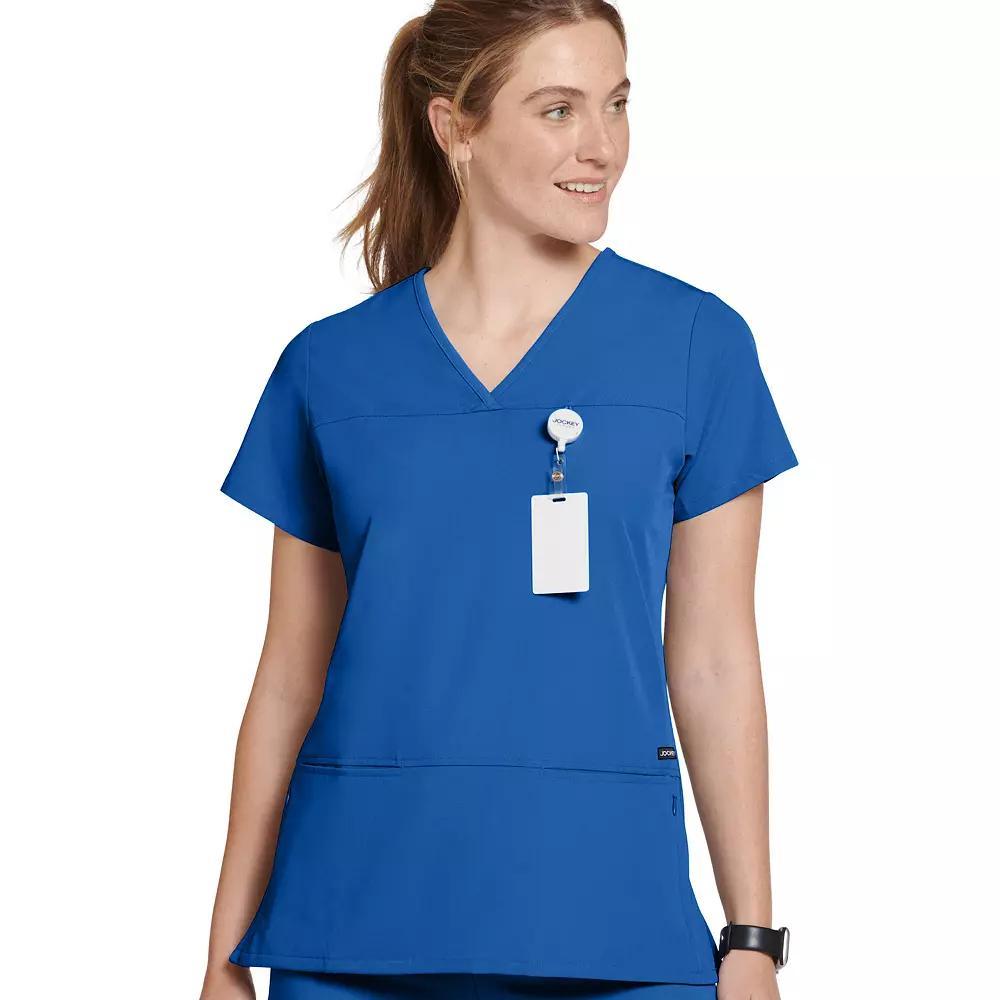 Women's Jockey® Scrubs True Fit Crossover V-Neck Top 2299,  Product Image