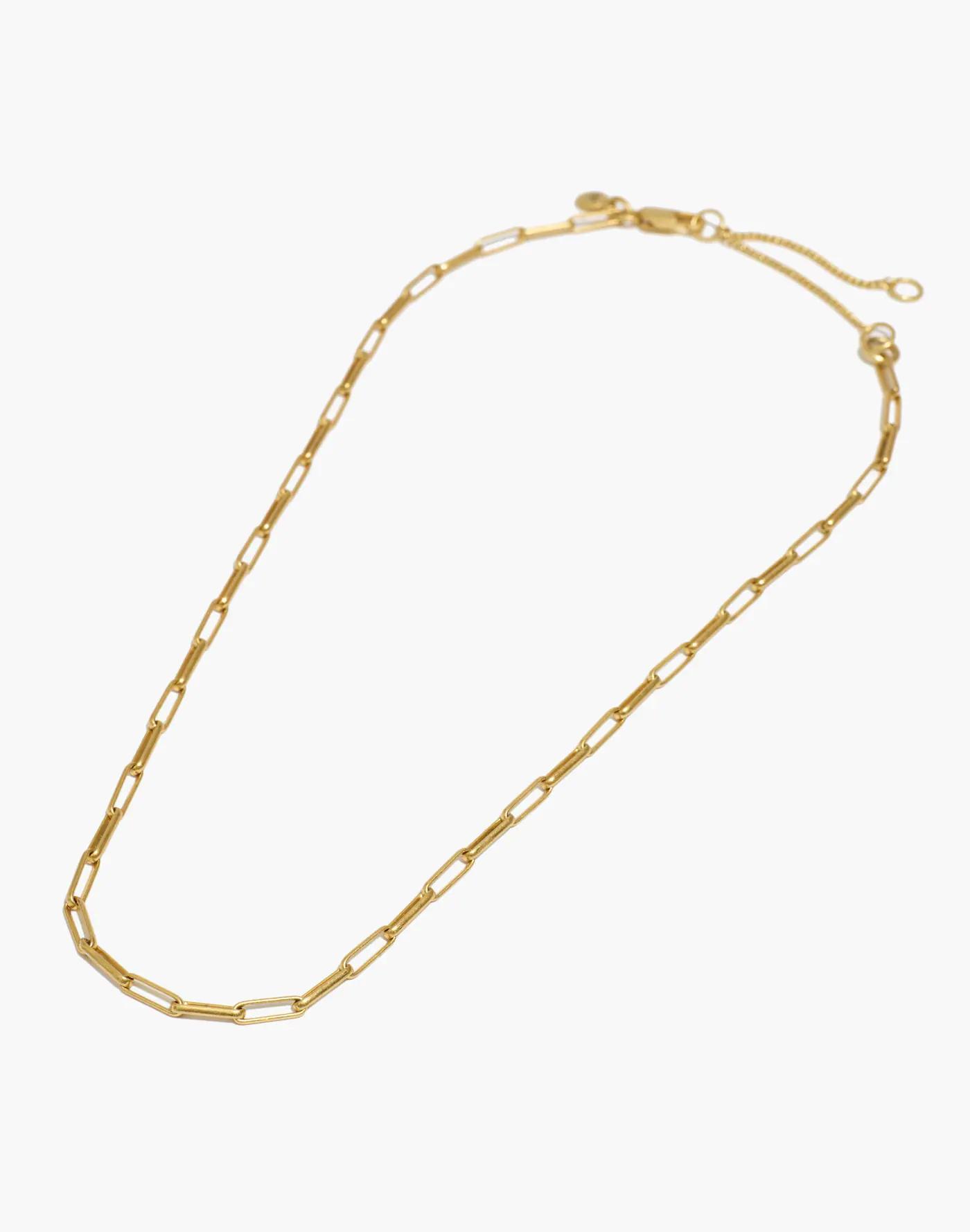 Paperclip Chain Necklace Product Image