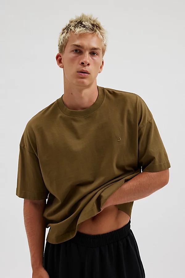 Standard Cloth Foundation Solid Short Sleeve Tee Mens at Urban Outfitters Product Image