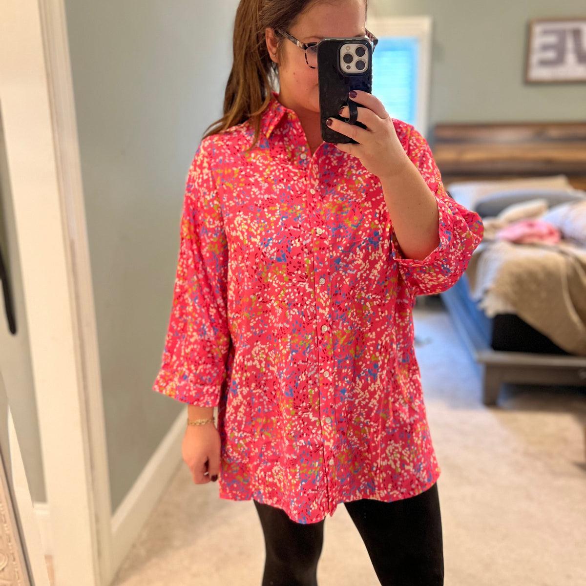 Pink Confetti Tunic Product Image