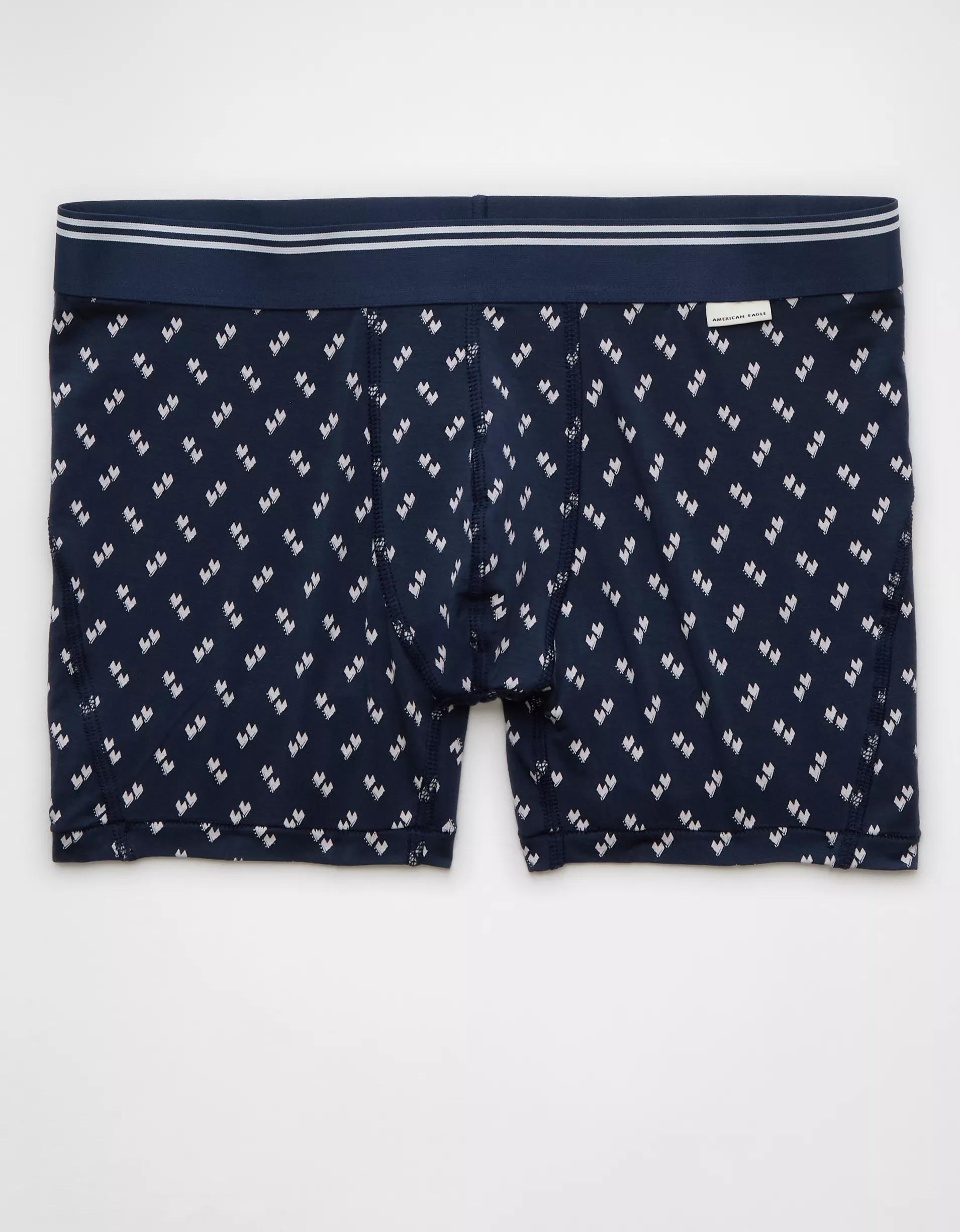 AEO Men's Bird Eye 4.5" Ultra Soft Boxer Brief Product Image